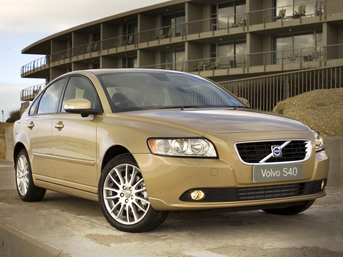 Volvo s40 ii рестайлинг